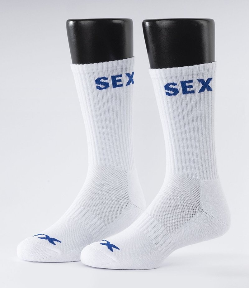 BodyFormulaXtreme SEX Air cushion Socks - Socks - Cotton & Hemp White