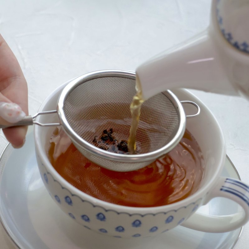 日本【SALUS 佐藤金屬】不鏽鋼單柄濾茶器 - 茶壺/茶杯/茶具 - 不鏽鋼 銀色