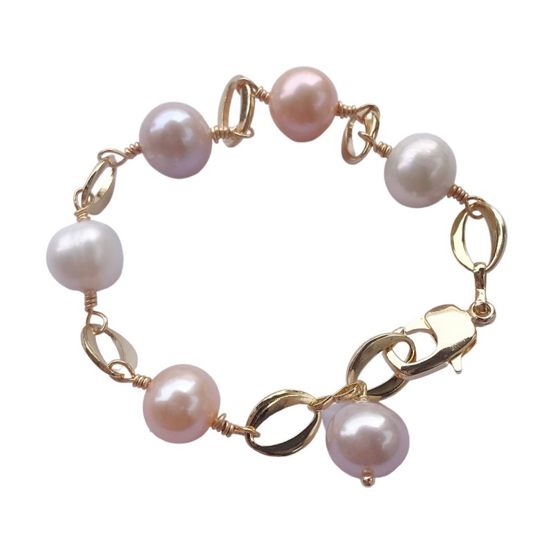 Mixed Color Pearl Metropolis Fashion Bracelet - Bracelets - Pearl 