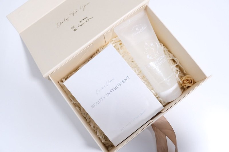 [Double Eleven] Crystal Skin Beauty Repair Gift Box - Facial Massage & Cleansing Tools - Concentrate & Extracts White