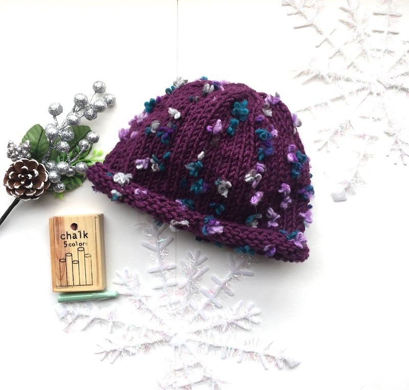 Pinko Pa hat - 帽子 - 繡線 紫色