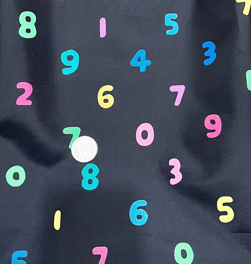 折りたたみ財布 - 数字モチーフ - コインケース・小銭入れ - 防水素材 