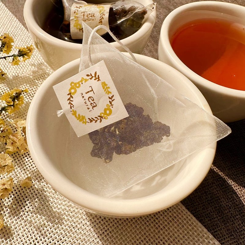 貴妃三角原葉茶包(10入) | 多層次香氣 | 細膩悠長 - 茶葉/漢方茶/水果茶 - 其他材質 粉紅色