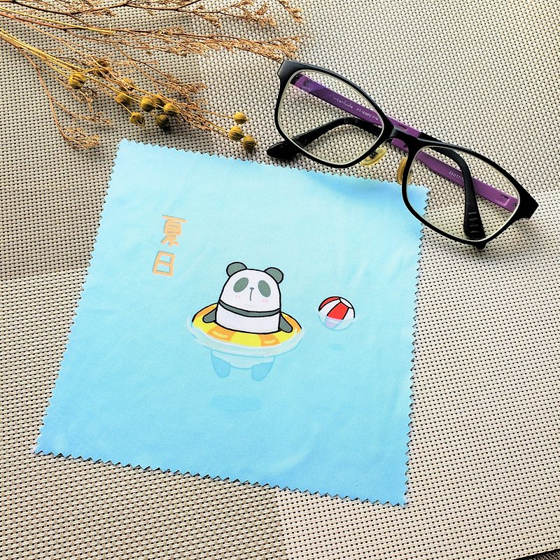 香港原創 熊貓眼鏡布 - 眼鏡盒/眼鏡布 - 其他材質 多色