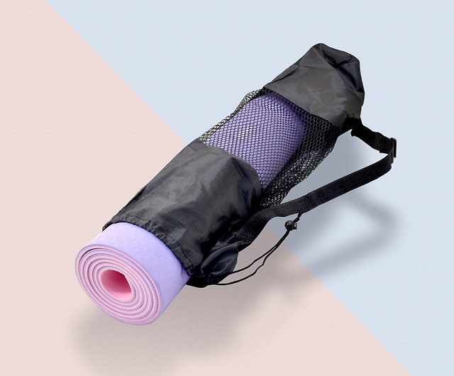INEXTION】Yoga Mat Bag Mesh Yoga Mat Backpack - Black - Shop inextion Yoga  Mats - Pinkoi