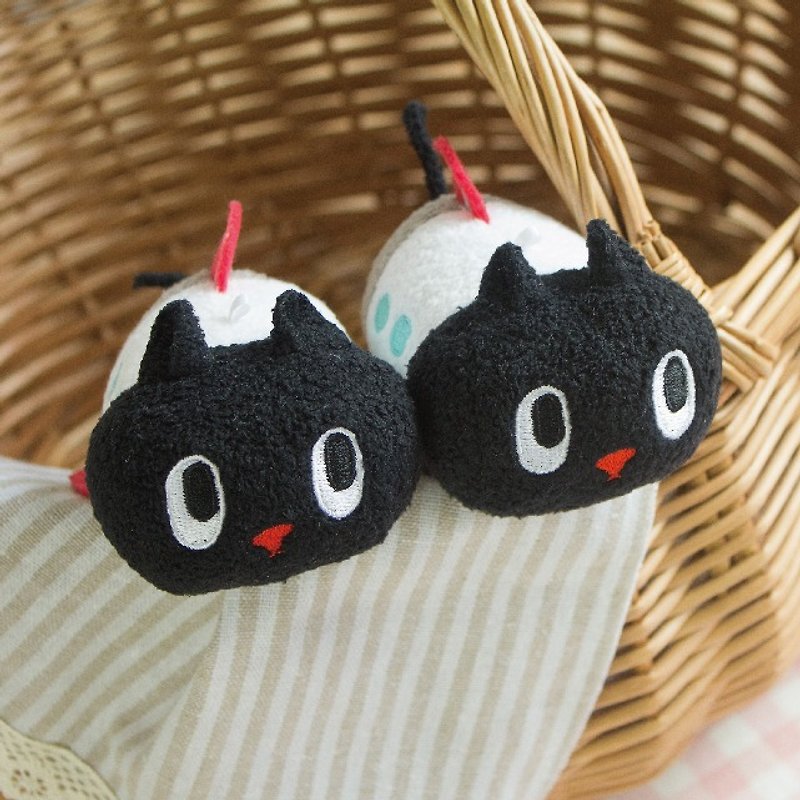 Kuroro Space Cat Fluffy Little (Kuroro Model) - Stuffed Dolls & Figurines - Polyester Black