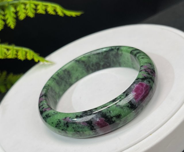 Green on sale ruby stone