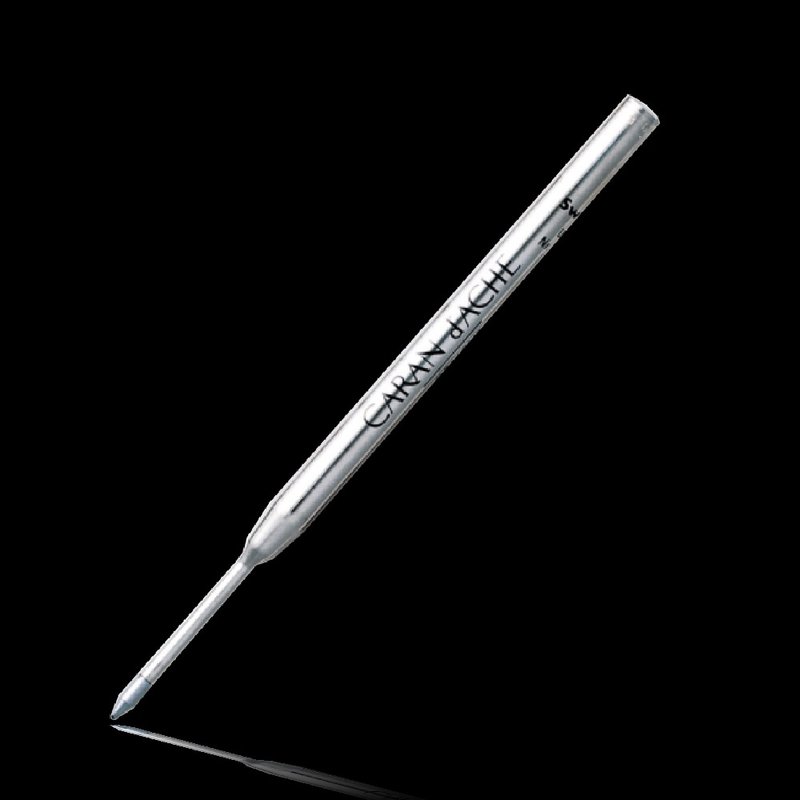 CARAN d' ACHE Goliath Ballpoint Refill M Black - ดินสอ - วัสดุอื่นๆ สีดำ