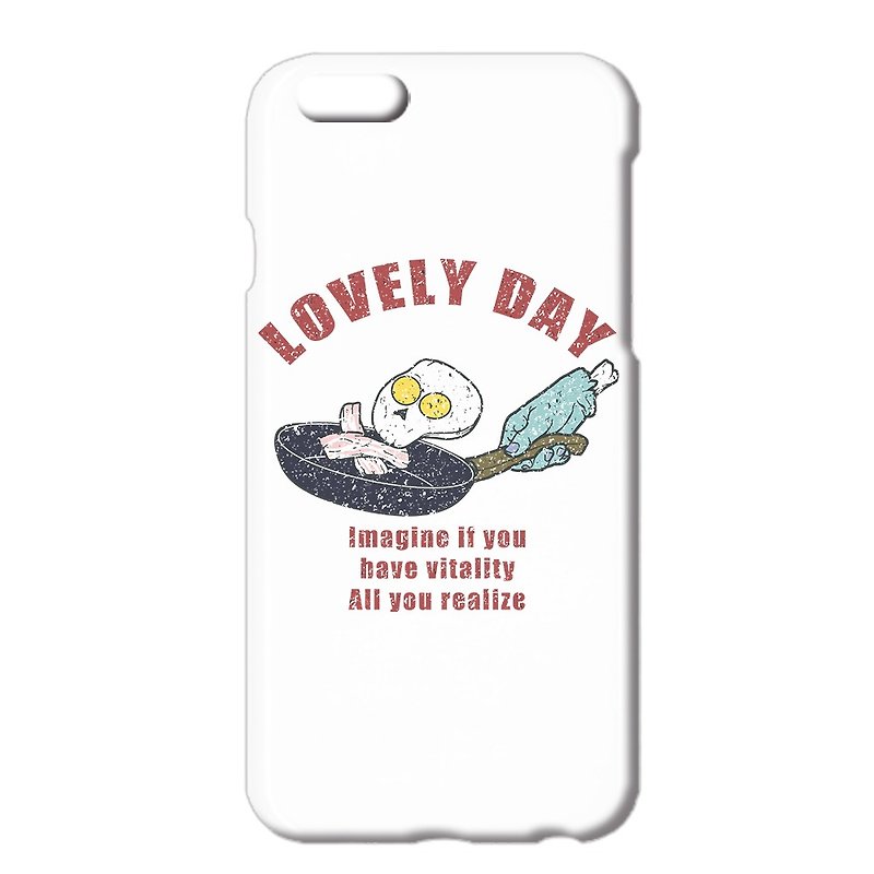 iPhone case / Lovely day - Phone Cases - Plastic White