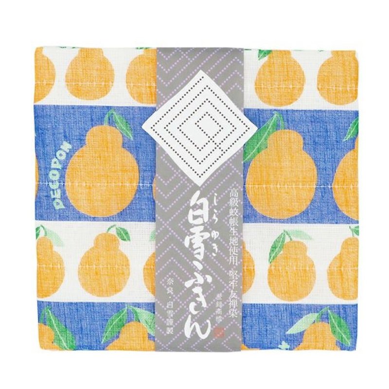 Kyoyuzen dyed all-purpose towel/manganese - ผ้ารองโต๊ะ/ของตกแต่ง - ผ้าฝ้าย/ผ้าลินิน หลากหลายสี