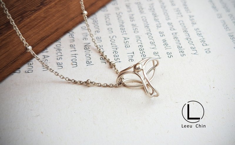 Window Memories - Sterling Silver Necklace handmade silver necklace - สร้อยคอ - โลหะ สีใส