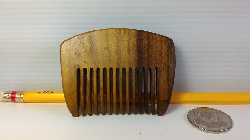 Taiwan Wu Xin stone logs portable pocket comb (A) - Other - Wood 