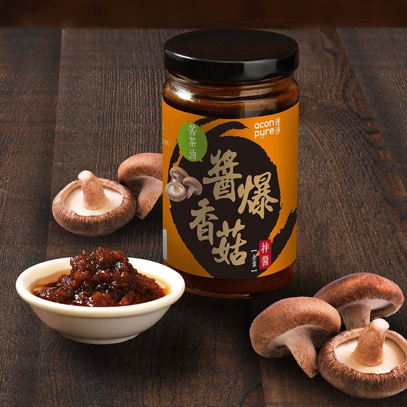 春美_連淨_苦茶油醬爆香菇拌醬 - 醬料/調味料 - 其他材質 