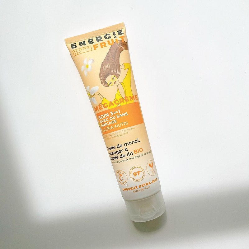 Hunran Sky Orange-Miracle Repair Cream (for extremely dry hair) - Conditioners - Eco-Friendly Materials Orange