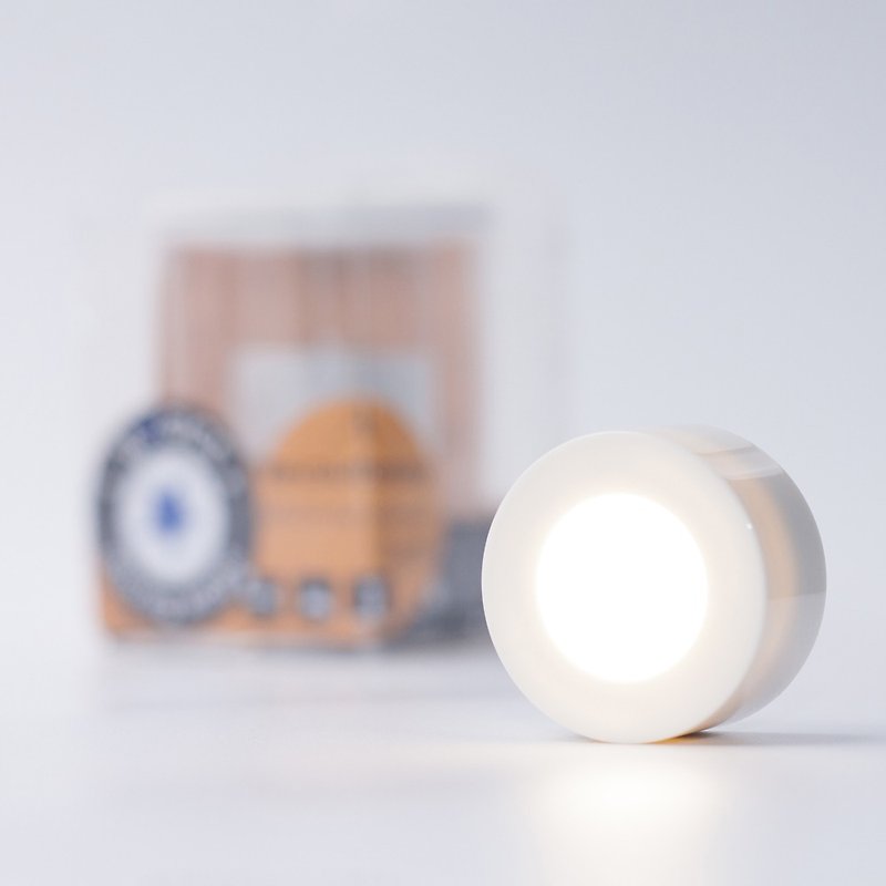 MOGICS │ Mochi Candle Lamp Terminator (Piano White One Entry) - Lighting - Plastic White