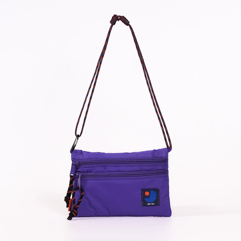 japfac Mini Candy Purple Monotone - กระเป๋าหูรูด - ไนลอน สีม่วง