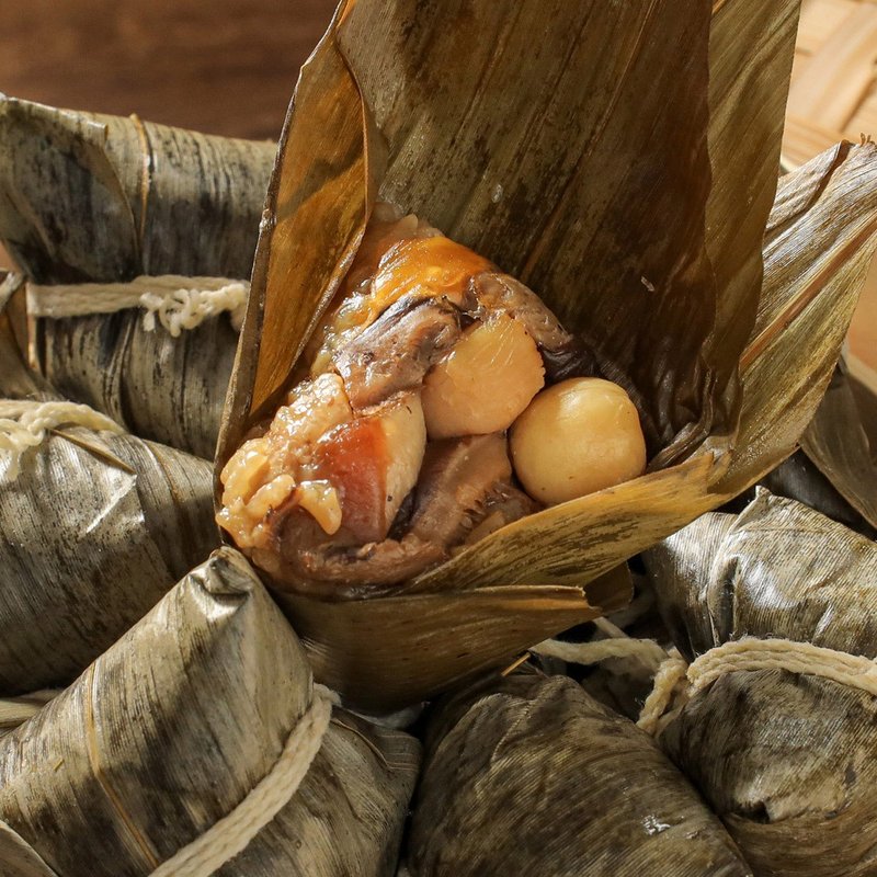 (預購)【台北晶華酒店】古早味一口粽禮盒(10入) - 其他 - 其他材質 白色