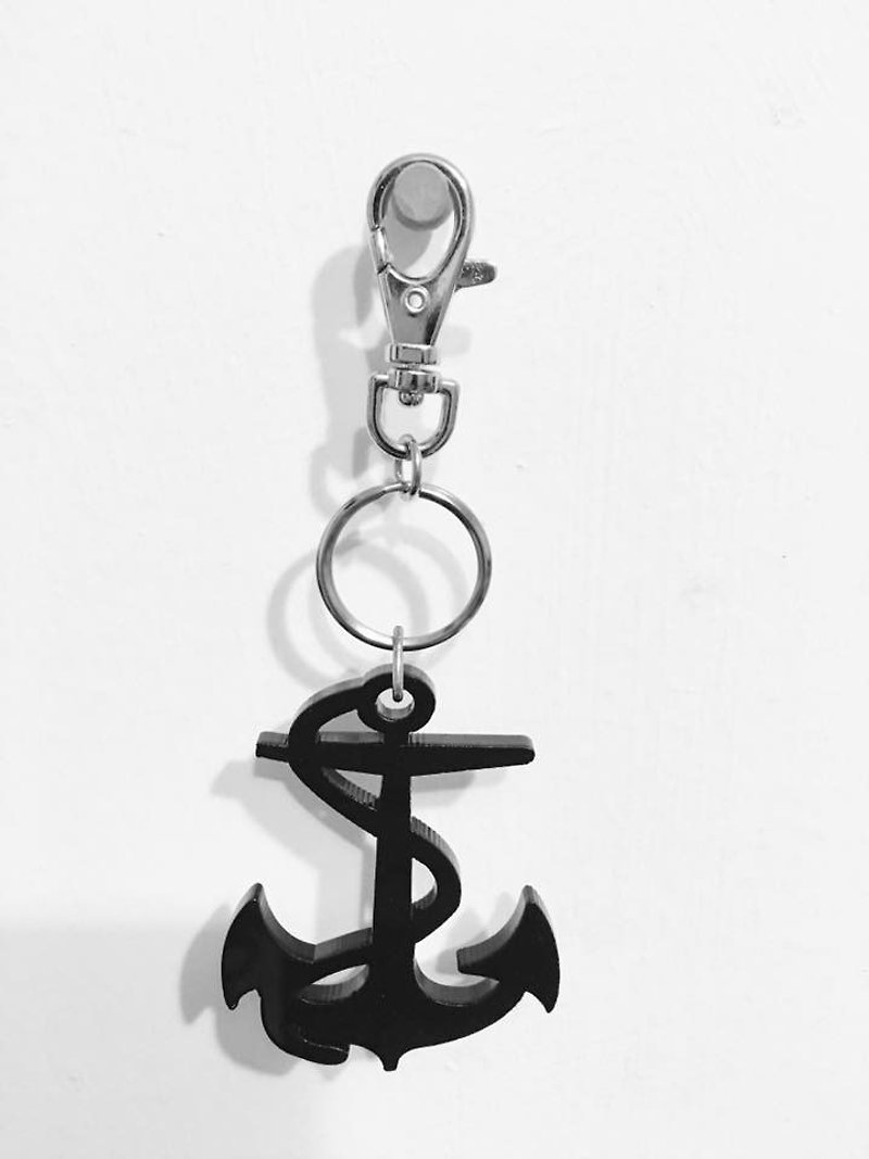 Lectra Duck▲Anchor▲Necklace/Keyring/Dual-use\Add a dog, cat, and cat postcard - Necklaces - Acrylic 