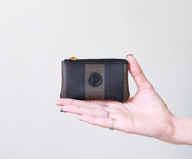 Vintage fendi coin purse sale