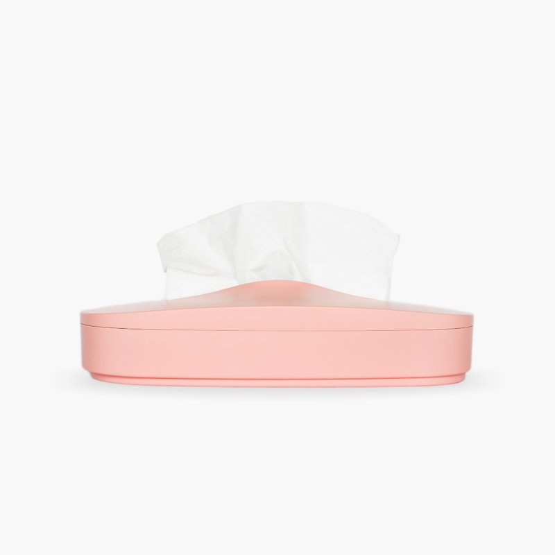 神奇伸縮面紙盒_櫻花粉 (一般抽取式面紙與輕巧包都適用喔~ ) - 紙巾盒 - 塑膠 粉紅色