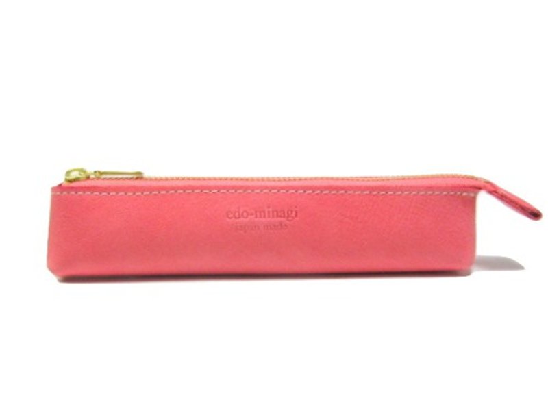 Pen Case Arizona Italian leather - Pencil Cases - Genuine Leather Pink