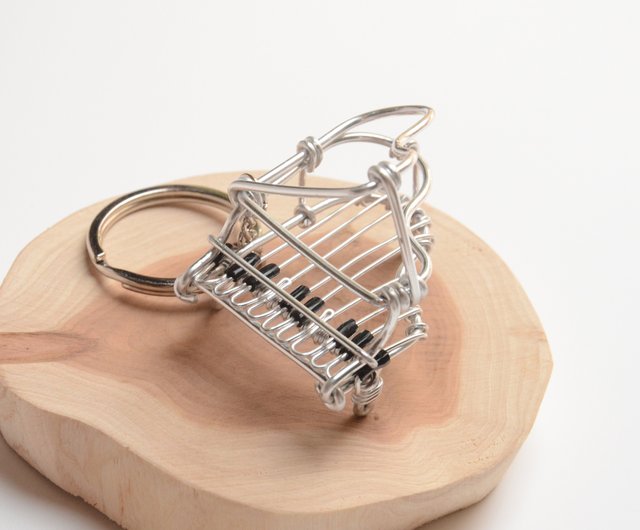 ワイヤー愛好家 台湾手作りアルミワイヤースタッフ ピアノ アルミ