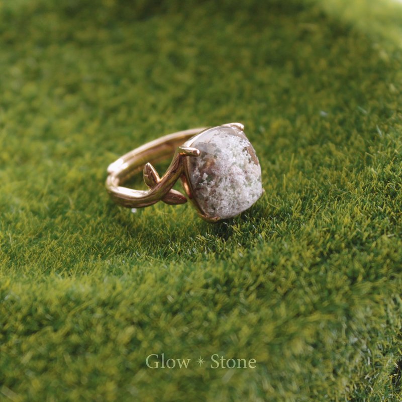 GLOWSTONE 切面四季幽靈 戒指 - 戒指 - 水晶 多色