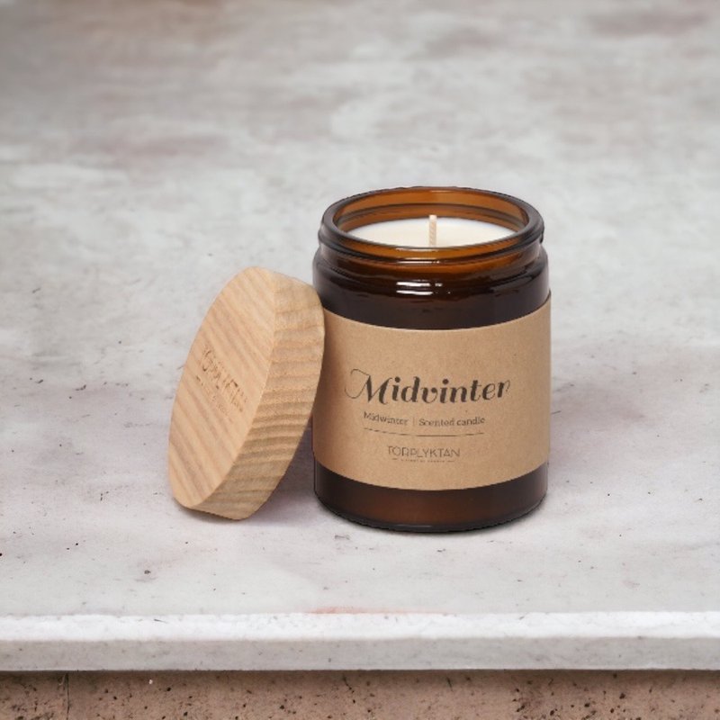 【Torplyktan】 Midwinter Candle 150g - Candles & Candle Holders - Wax 