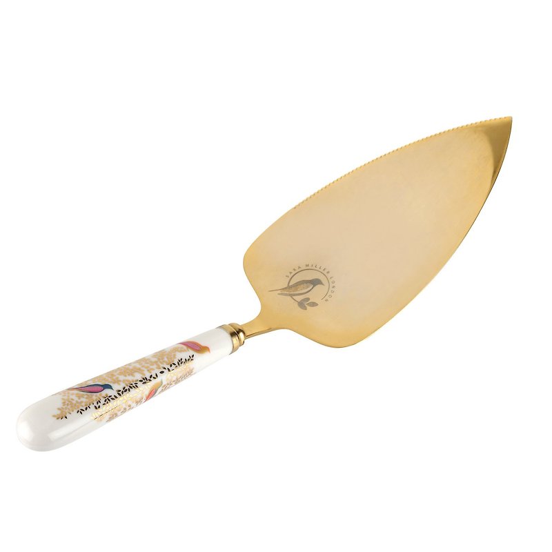 Sara Miller London for Portmeirion Chelsea Collection Cake Slice - Other - Stainless Steel Gold