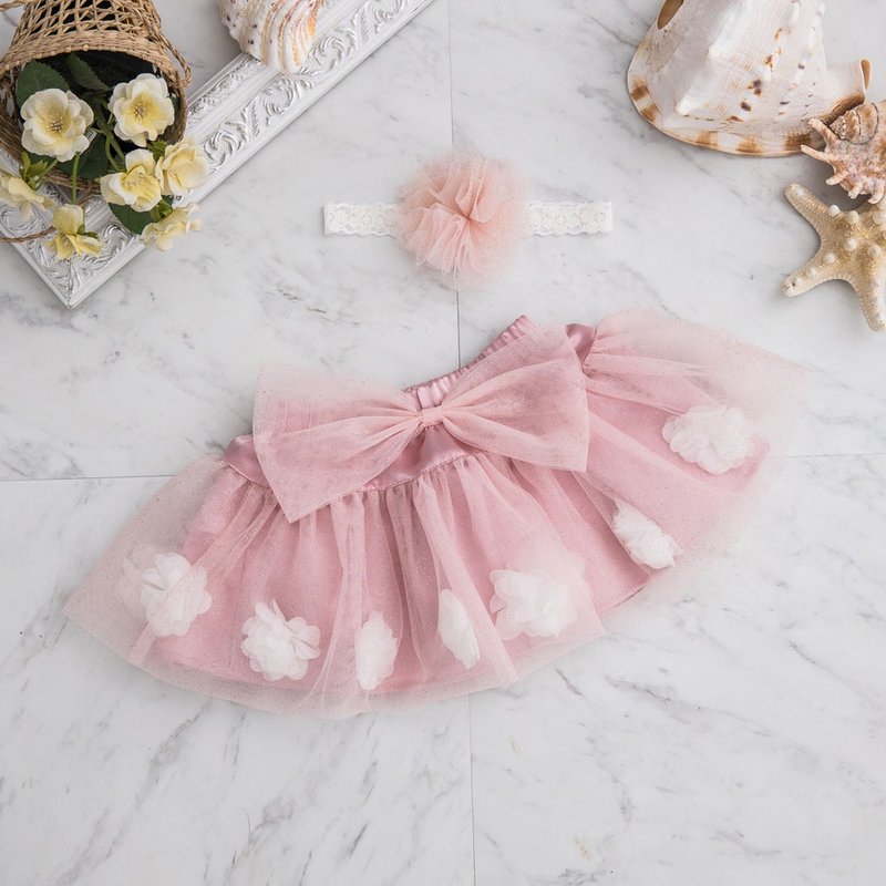 Kila Flora Handmade TUTU - กระโปรง - เส้นใยสังเคราะห์ สึชมพู