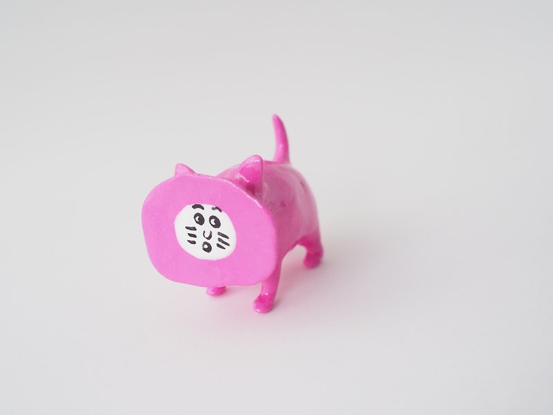 FlatCat(pink) - Items for Display - Paper Pink