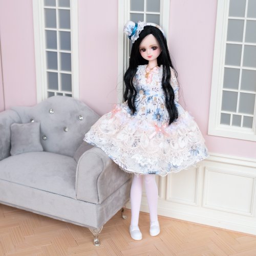 カスタムリカちゃん カスタムリカちゃん 27センチドール 着せ替え人形 ふわふわ
