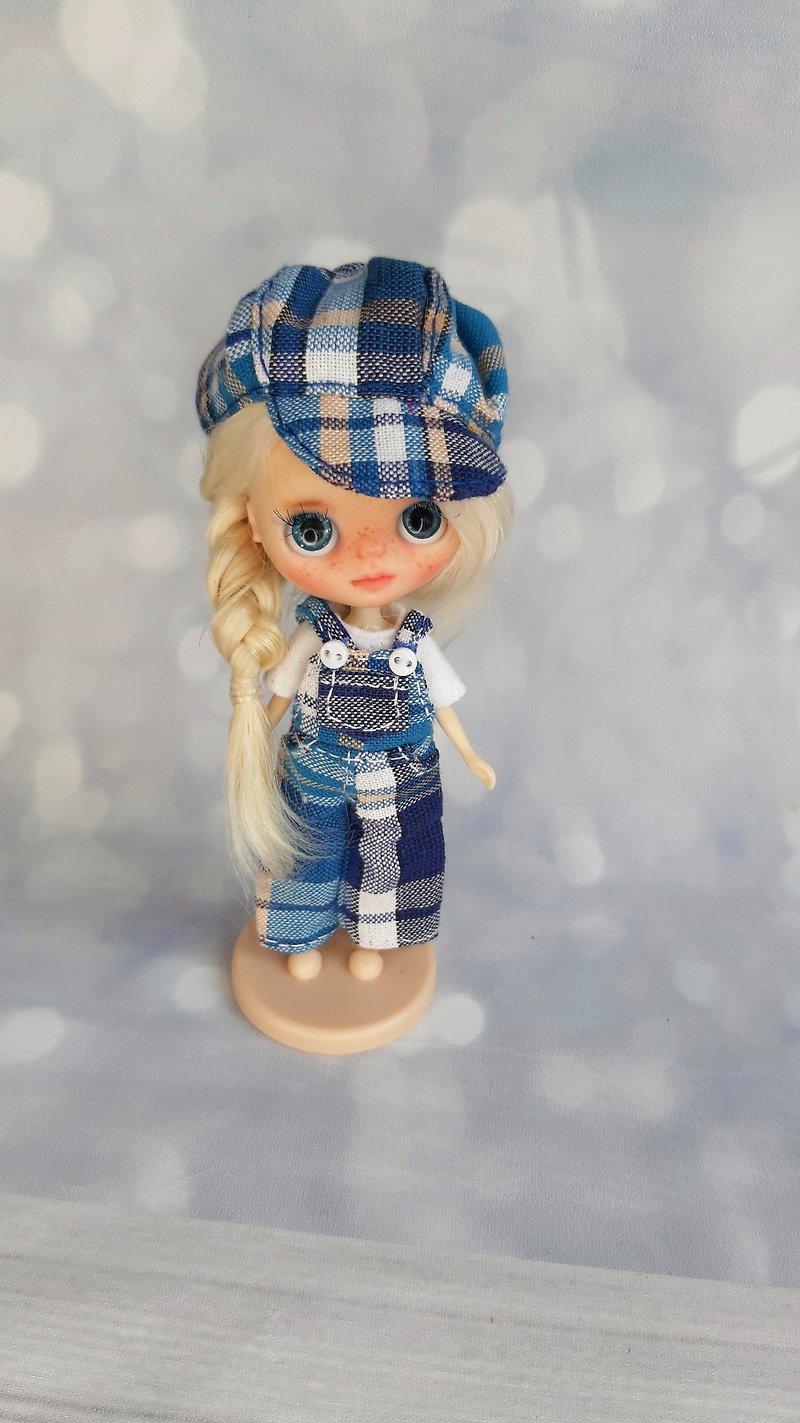 Outfit for doll - Other - Cotton & Hemp Blue