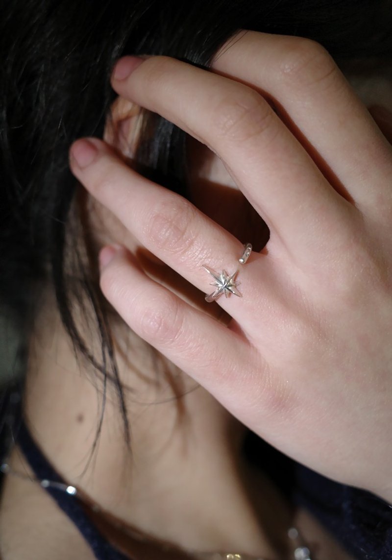 Polaris Ring - Silver - 戒指 - 純銀 銀色