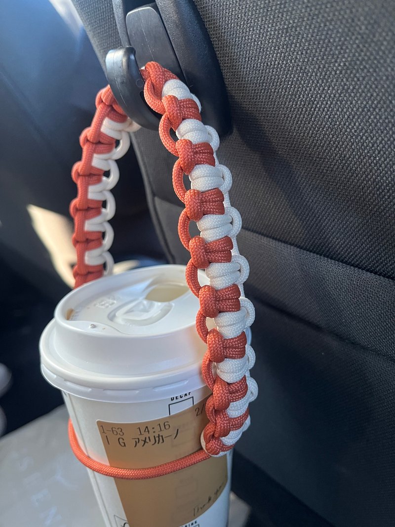 去編 | 對映 Mirror | 飲料提繩 Drink Holder - 飲料提袋/杯套 - 聚酯纖維 多色