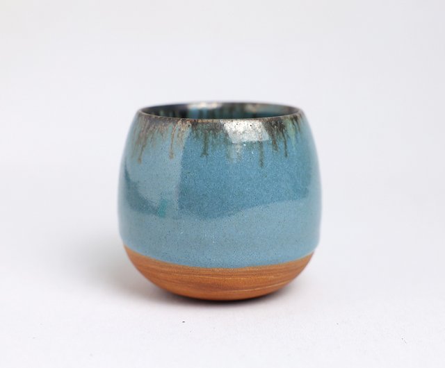 青緑色の陶器製多肉植物*2 56fedc99a5823dce674da90a9f28af