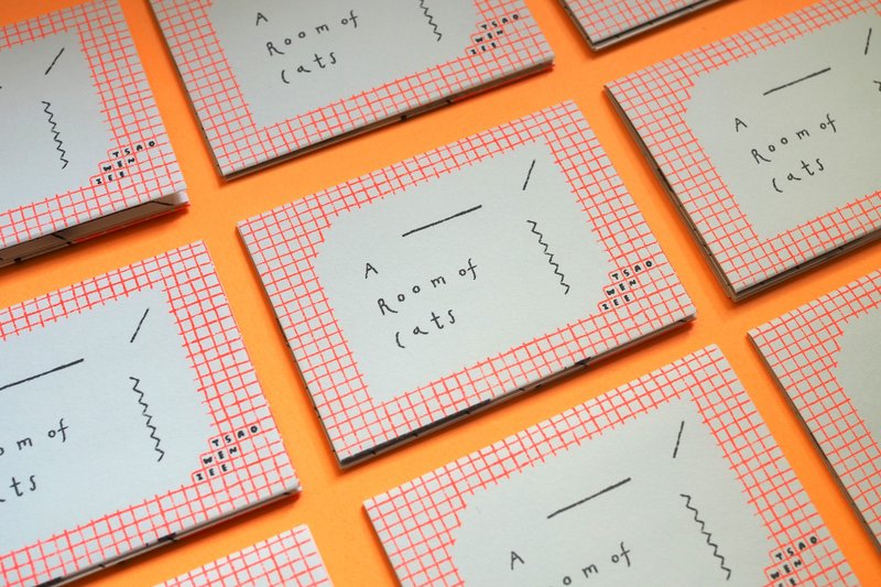 a room of cats /risograph zine - 刊物/書籍 - 紙 