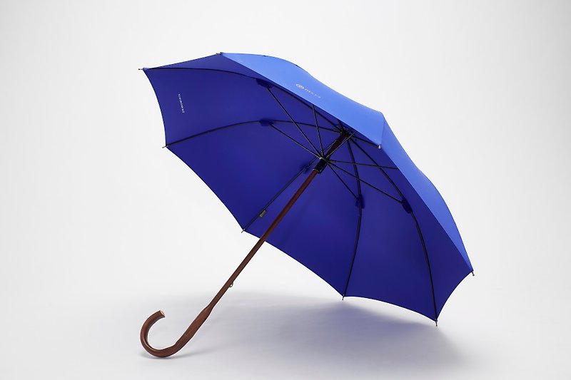 CLASSIC WOODENクラシックヴィトンアンブレラ - ディープブルー - 傘・雨具 - シルク・絹 ブルー
