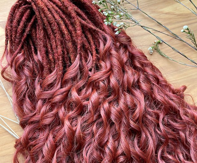 Dready Waves, Curly locks, Double ended dread, Curly hair extensions, Wavy  locks - Shop PatiDreads Hair Accessories - Pinkoi