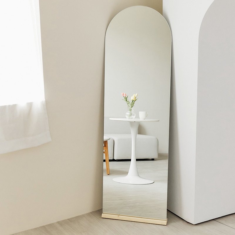 Korean frameless arch full-length mirror - Other Furniture - Glass Khaki