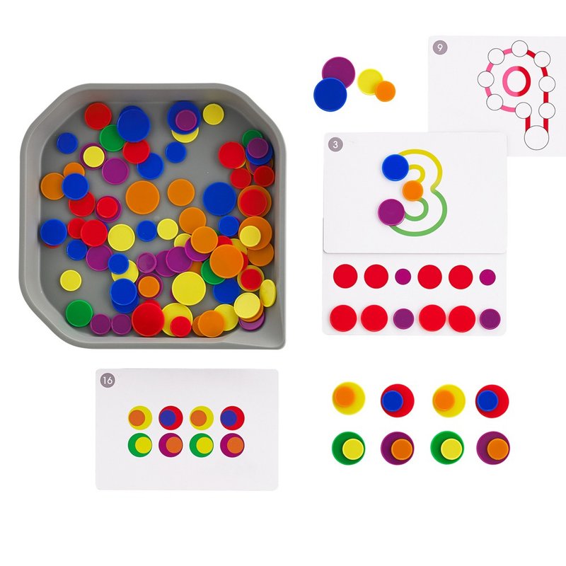 Let go and play - Colorful discs (13382) Birthday gifts New Year gifts Children's educational toys - Kids' Toys - Plastic 