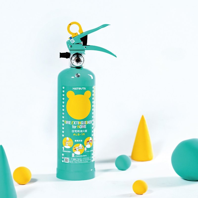 KUMA Bear household reinforced liquid fire extinguisher is environmentally friendly, non-toxic and recycling-free, Taiwan and Japan certified - อื่นๆ - โลหะ สีเขียว