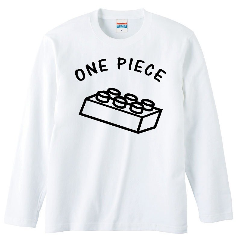 ロングスリーブTシャツ / one-piece LEGO - Tシャツ メンズ - コットン・麻 ホワイト