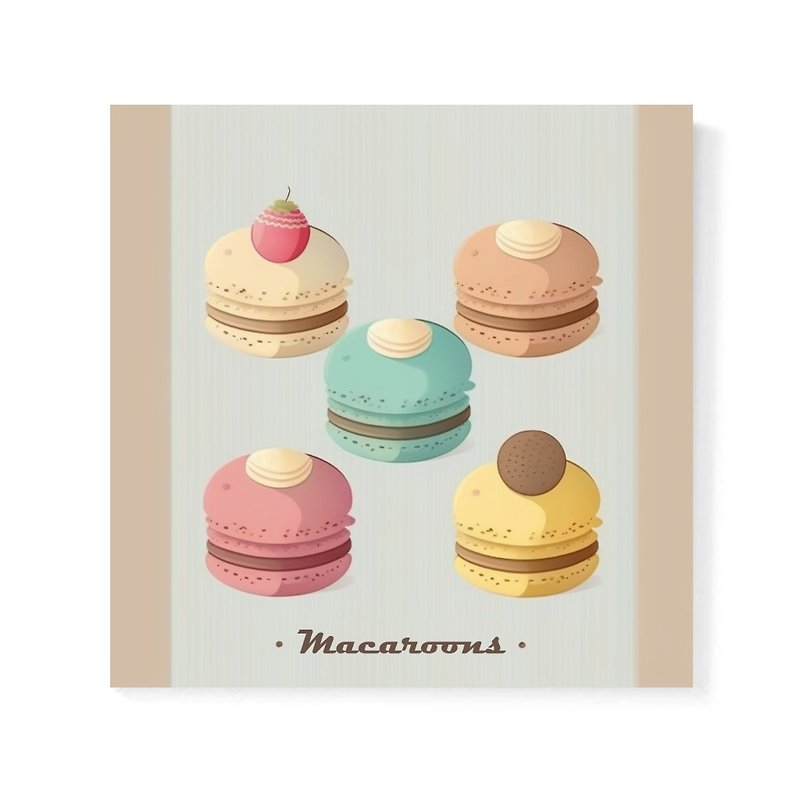 |Frameless painting| Macaron|Decorative painting| - Wall Décor - Waterproof Material White