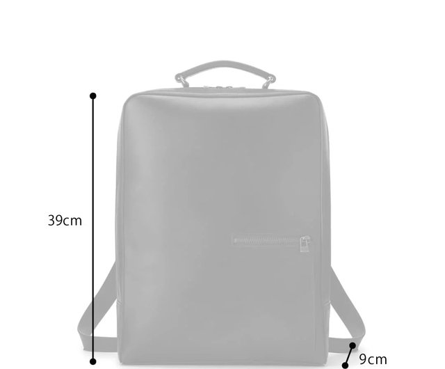 アンティーク スクエア バックパック レトロ ダークブルー (期間