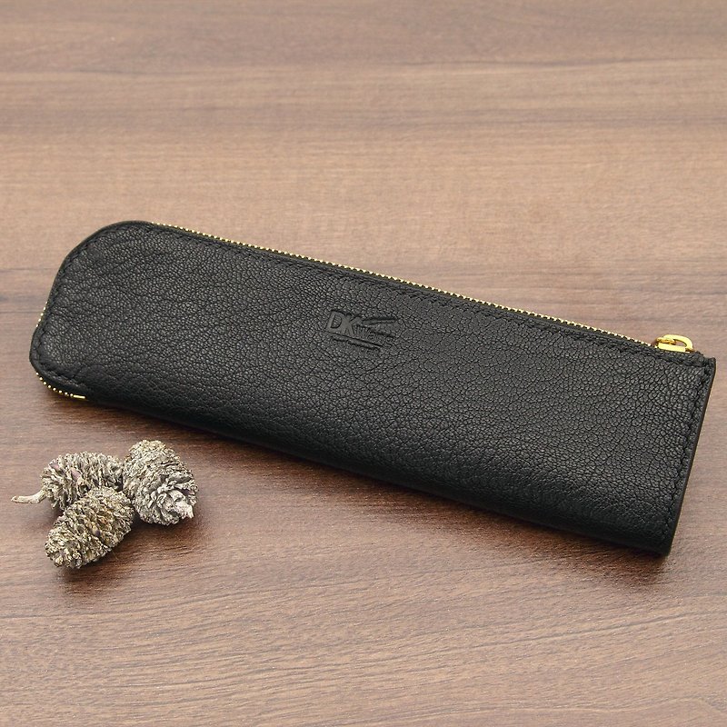 Pencil Case - Pencil Cases - Genuine Leather Black