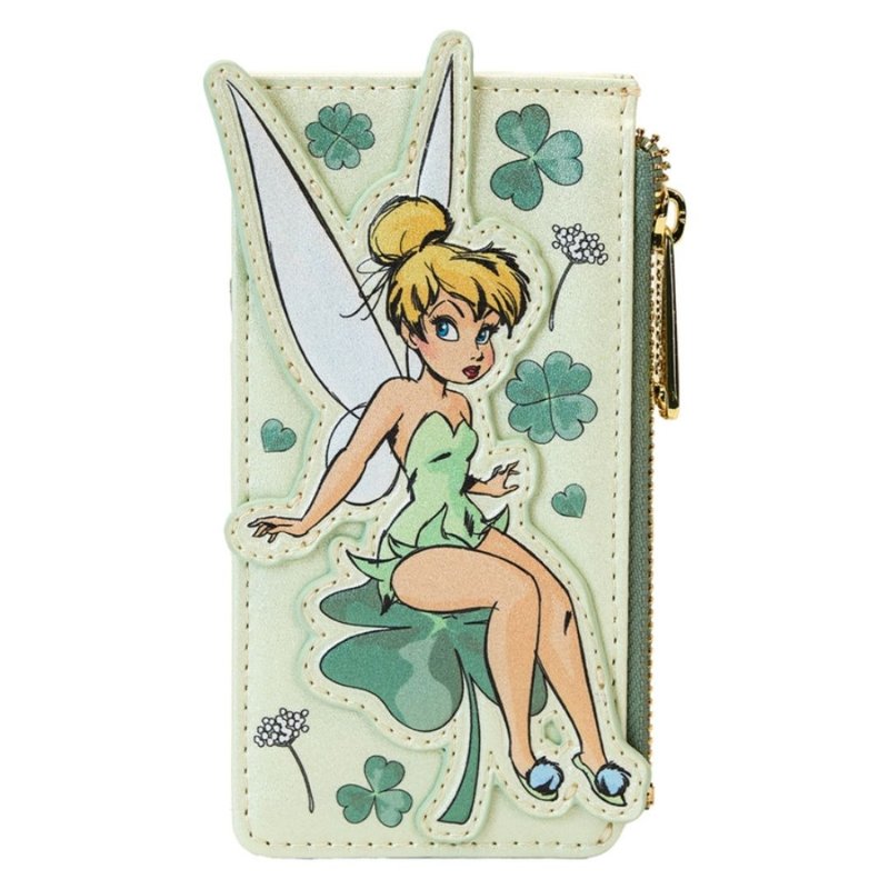 Loungefly 迪士尼奇妙仙子四葉草卡套 - 錢包/皮夾/長短夾 - 人造皮革 