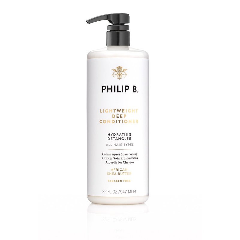 美國PHILIP B | 深層柔順清爽潤絲947ml - 護髮素 - 其他材質 白色