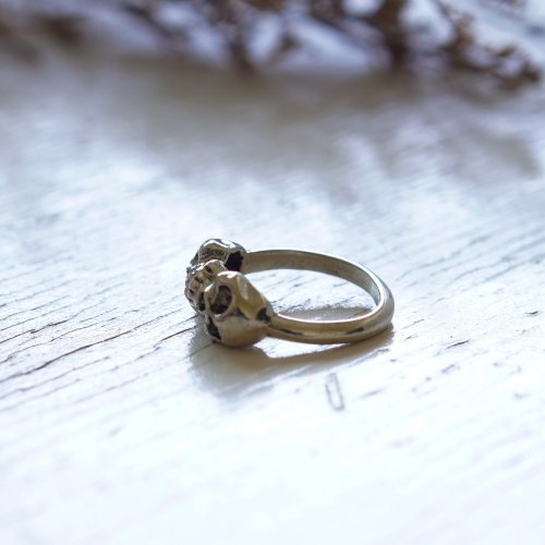 リング スカル バイカーシルバーリアル レディース - ショップ