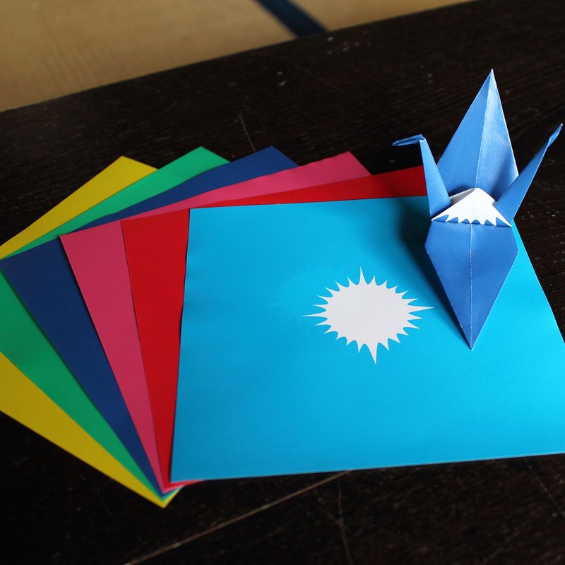 富士山が現れる折り紙 / Origami fuji - 其他 - 紙 